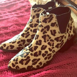 Steve Madden Leopard Booties